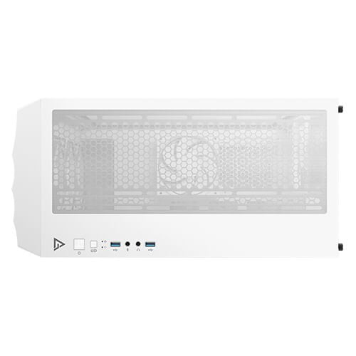 Caja Pc Antec Gamer Dark Fleet Df700 Flux Midi Tower Blanco Retail