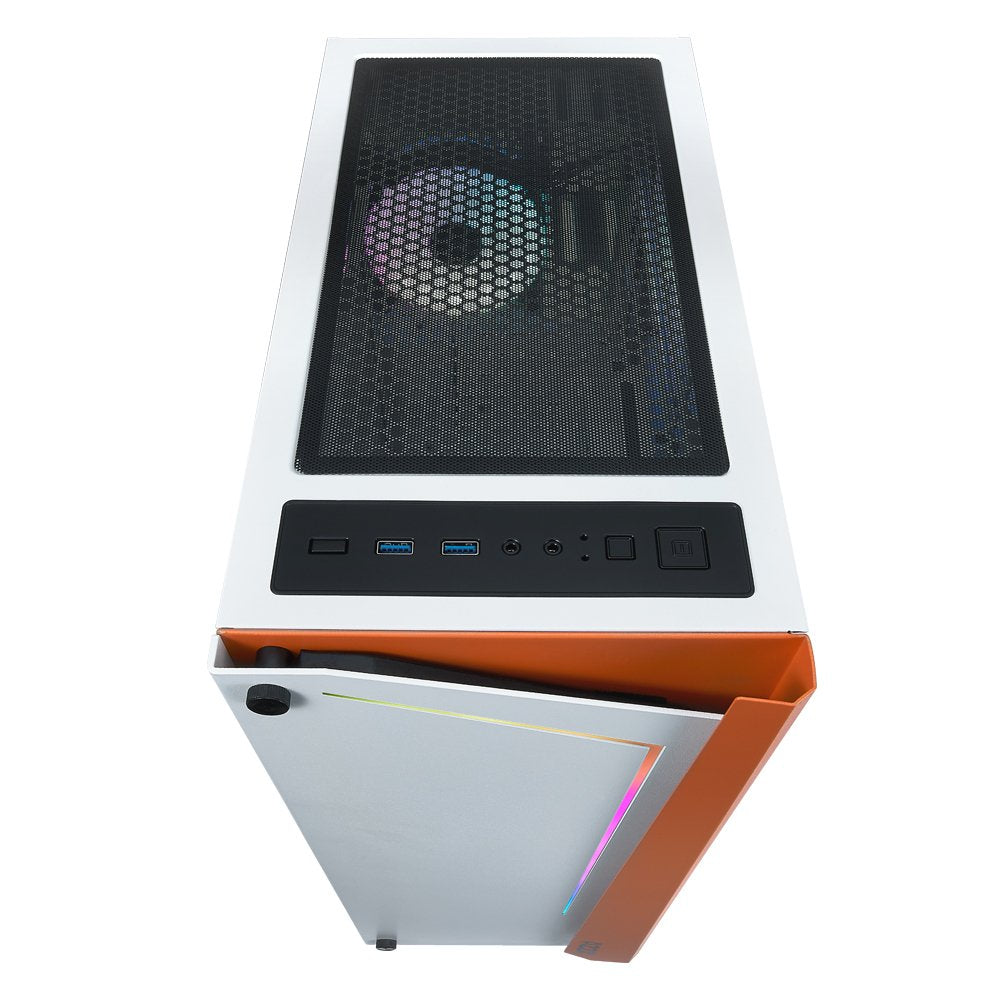 Caja Pc Azza Apolo 430w-Df2 Gaming Vidrio Templado
