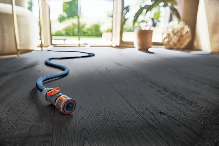 Manguera Gardena Textilschlauch Liano Xtreme 1/2", 10 Meter Set + Indoor-Adaptador 18490-20