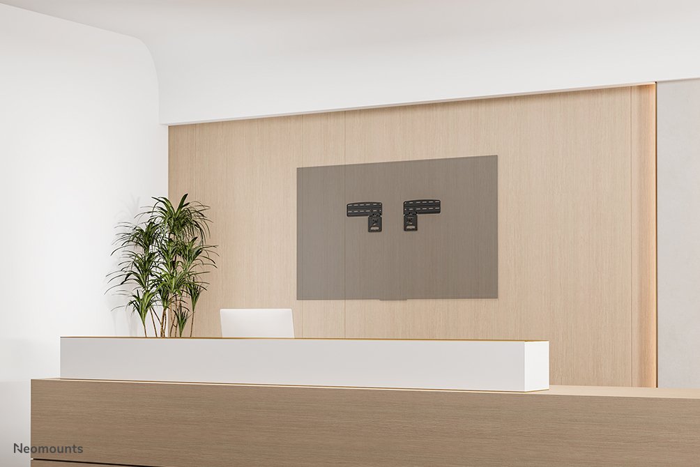 Neomounts Wandhalterung 1200x600mm 60kg 43-85'' Fix Negro Para Samsung