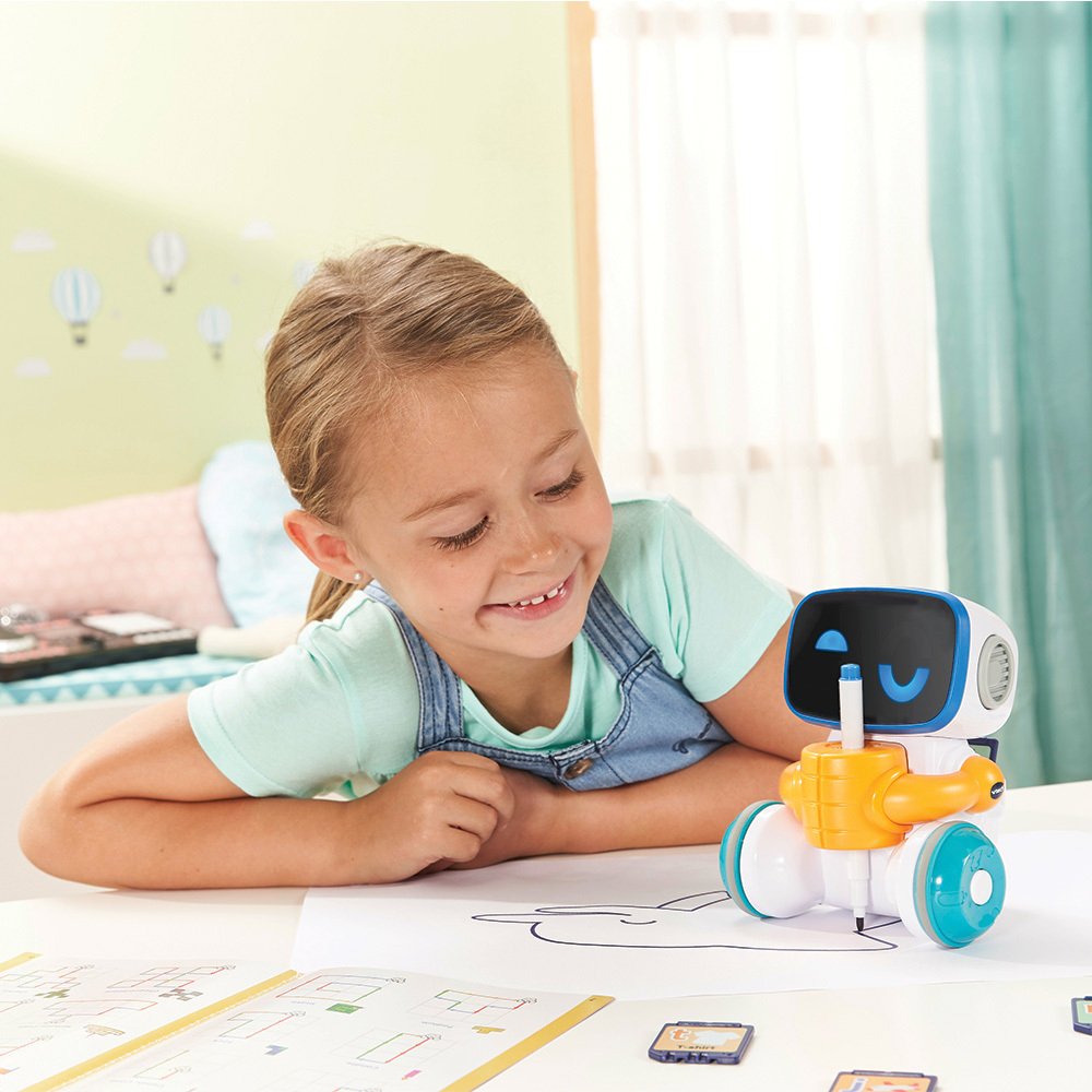 Vtech Codi, El Inteligente Robot Que Pinta, Figura De Juguete 80-553704