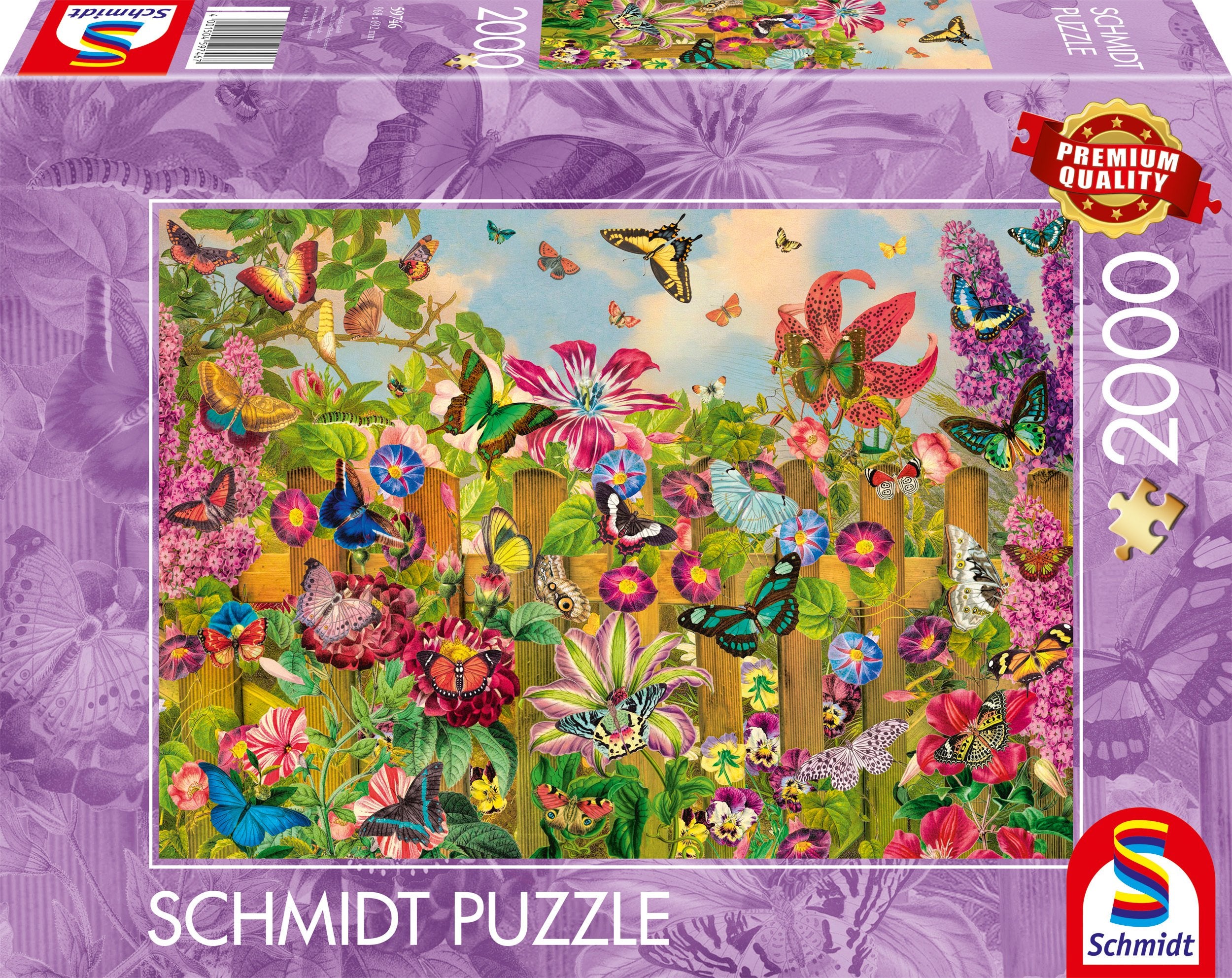 EAN 4001504597467 - Schmidt Spiele 59746 puzzle Puzzle rompecabezas 200 pieza(s) Flora imagen 1