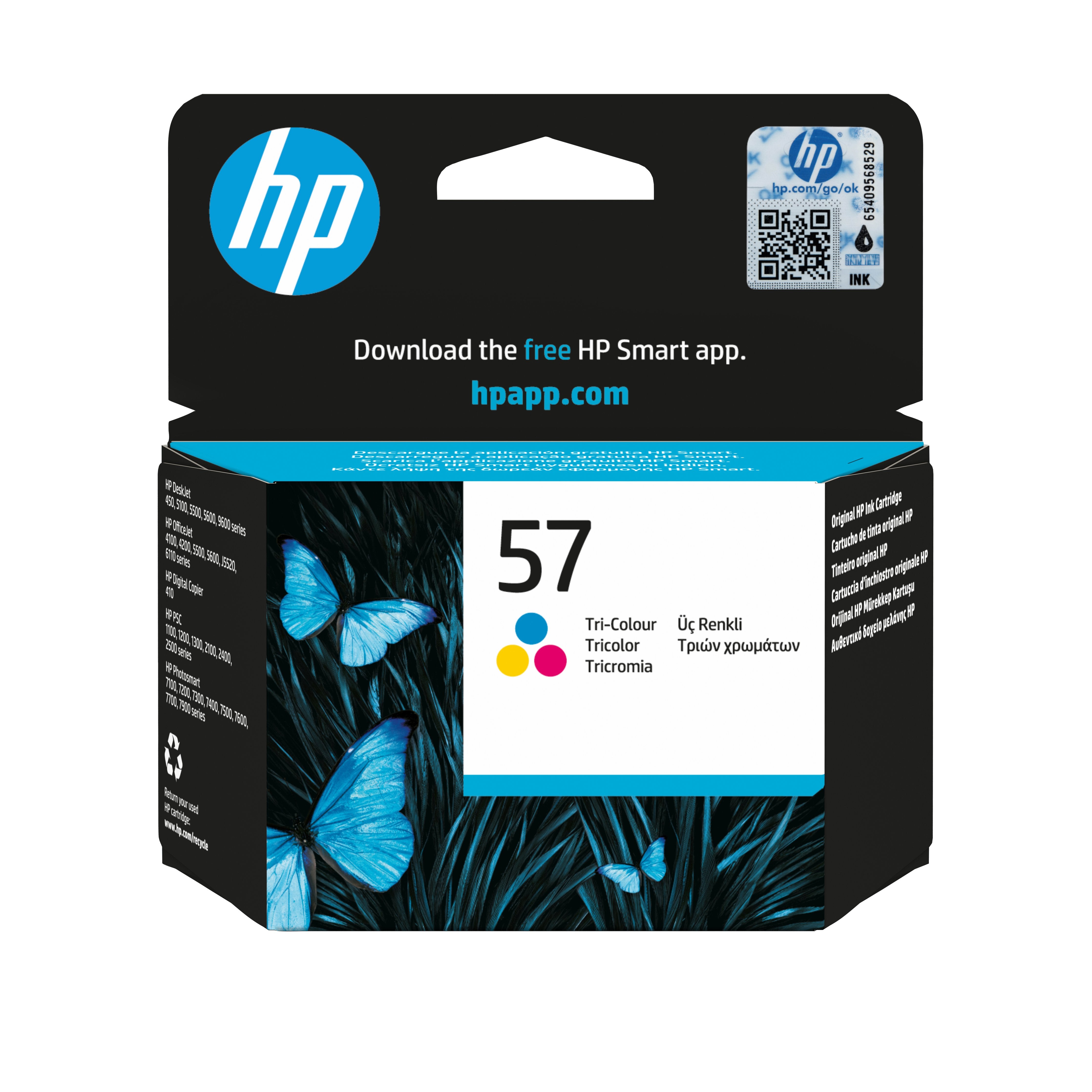 EAN 0088698449462 - HP 57 Tri-color Original Ink Cartridge cartucho de tinta 1 pieza(s) Alto rendimiento (XL) Cian, Magenta, imagen 1