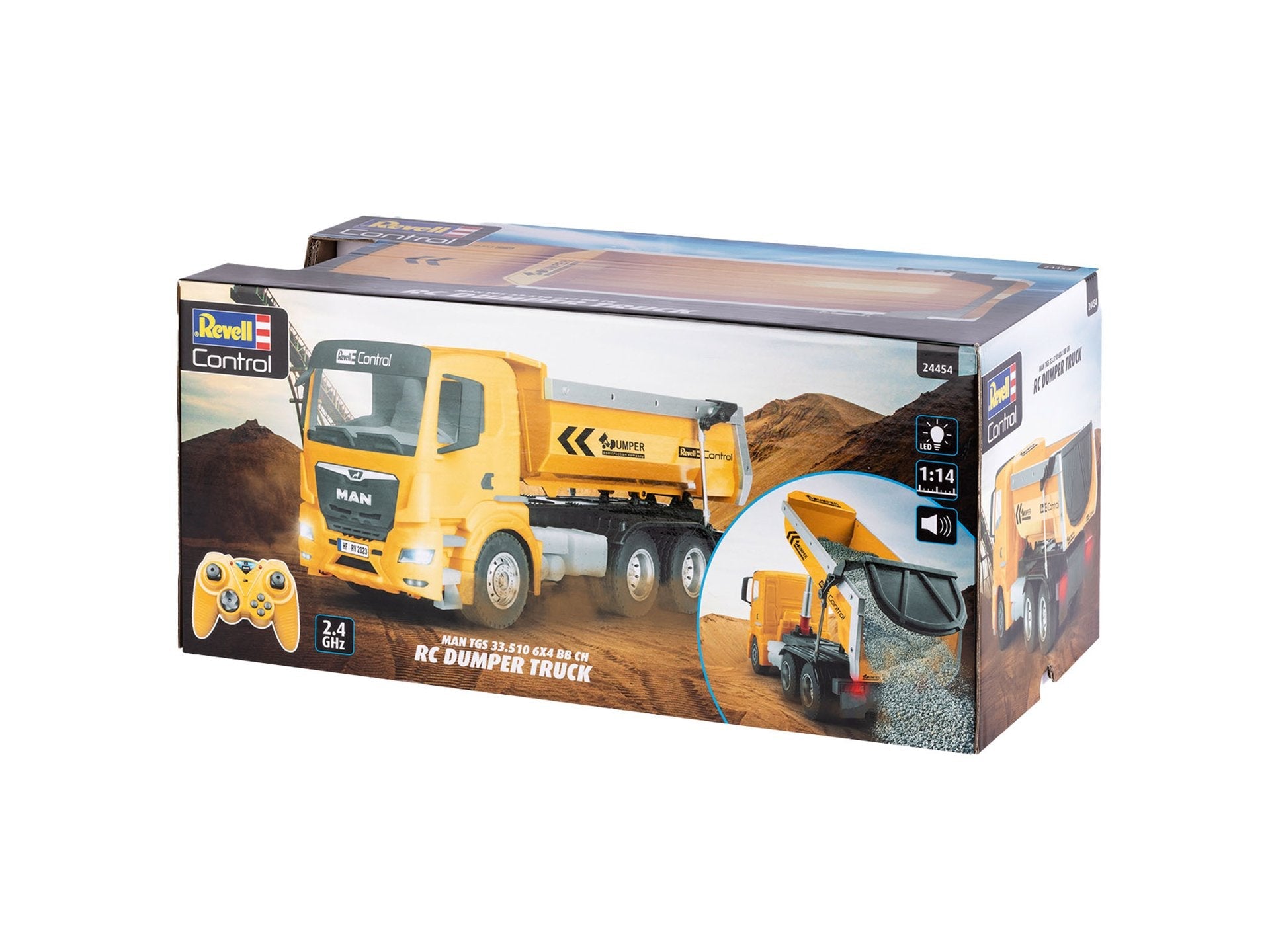 Camión Volquete Revell Rc Man Tgs 28.430 24454