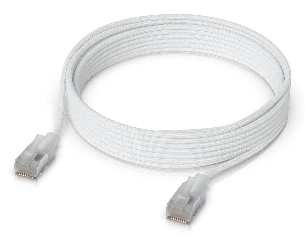EAN 0810084697290 - Ubiquiti UACC-Cable-Patch-EL-C6A-3M-W cable de red Translúcido, Blanco Cat6a imagen 2