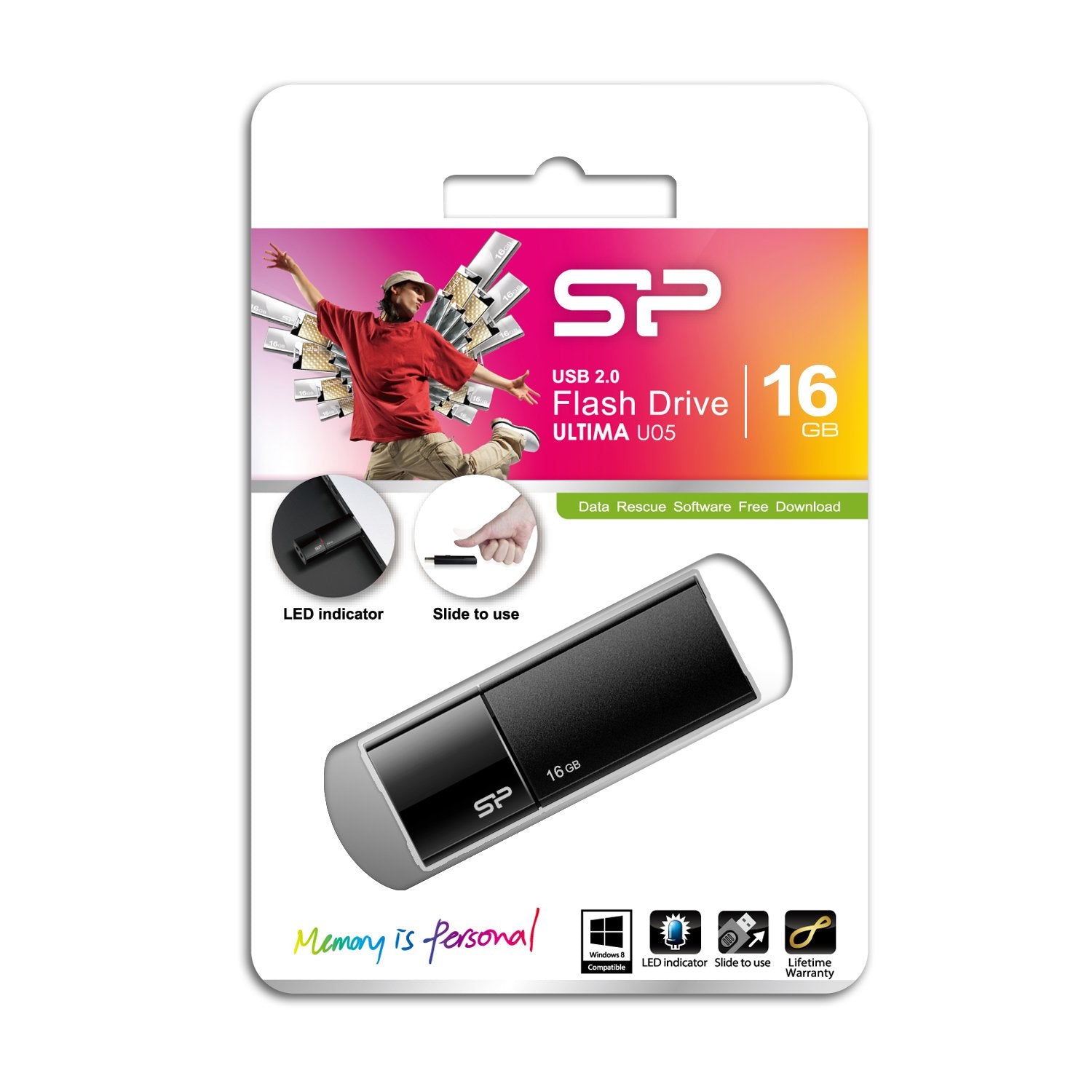 EAN 4712702632613 - Silicon Power Ultima U05 unidad flash USB 16 GB USB tipo A 2.0 Negro imagen 9