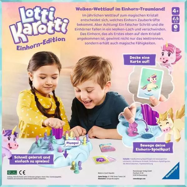 Ravensburger Lotti Karotti - Unicorn Edition, Juego De Mesa 22580