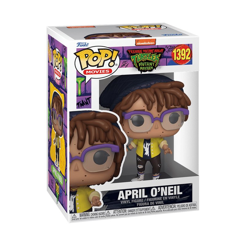 Figura Pop Tortugas Ninja April Oneil