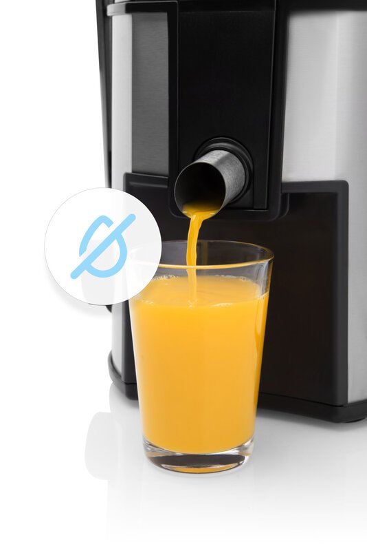 Licuadora Eta Fresher Ii Centrífuga 800 W Negro, Acero Inoxidable