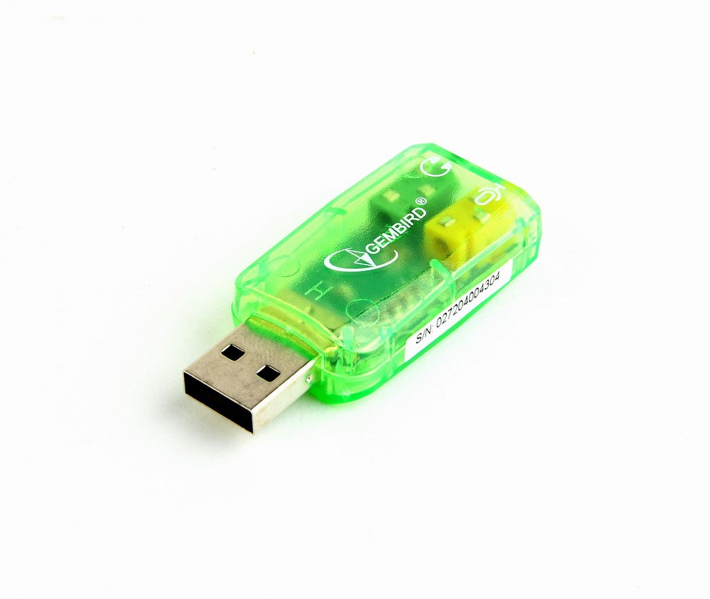 EAN 8716309100458 - Gembird SC-USB-01 cambiador de género para cable 3.5 mm Verde imagen 2