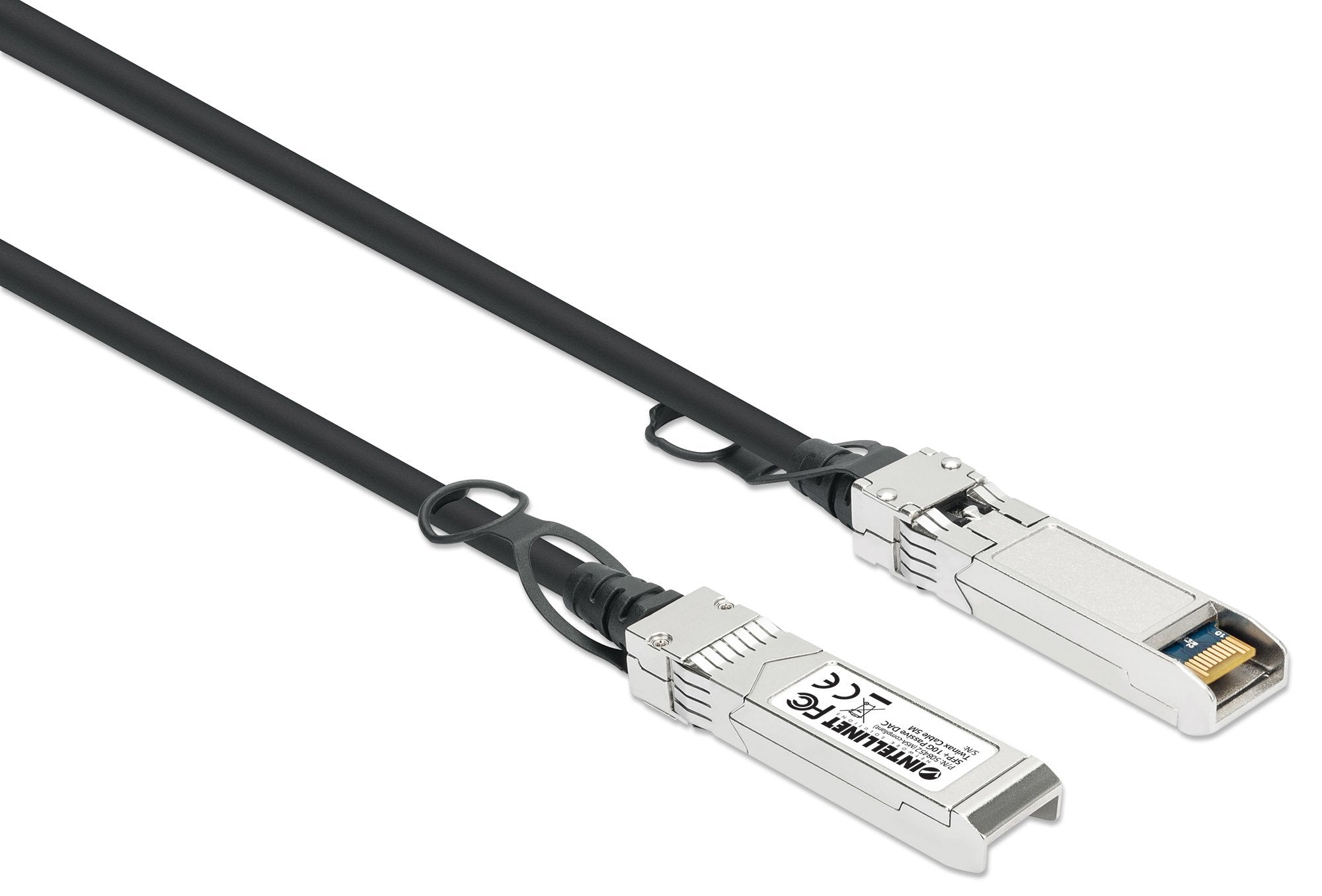 EAN 0766623508452 - Intellinet 508452 Cable de fibra óptica e InfiniBand 5 m SFP+ Plata imagen 2