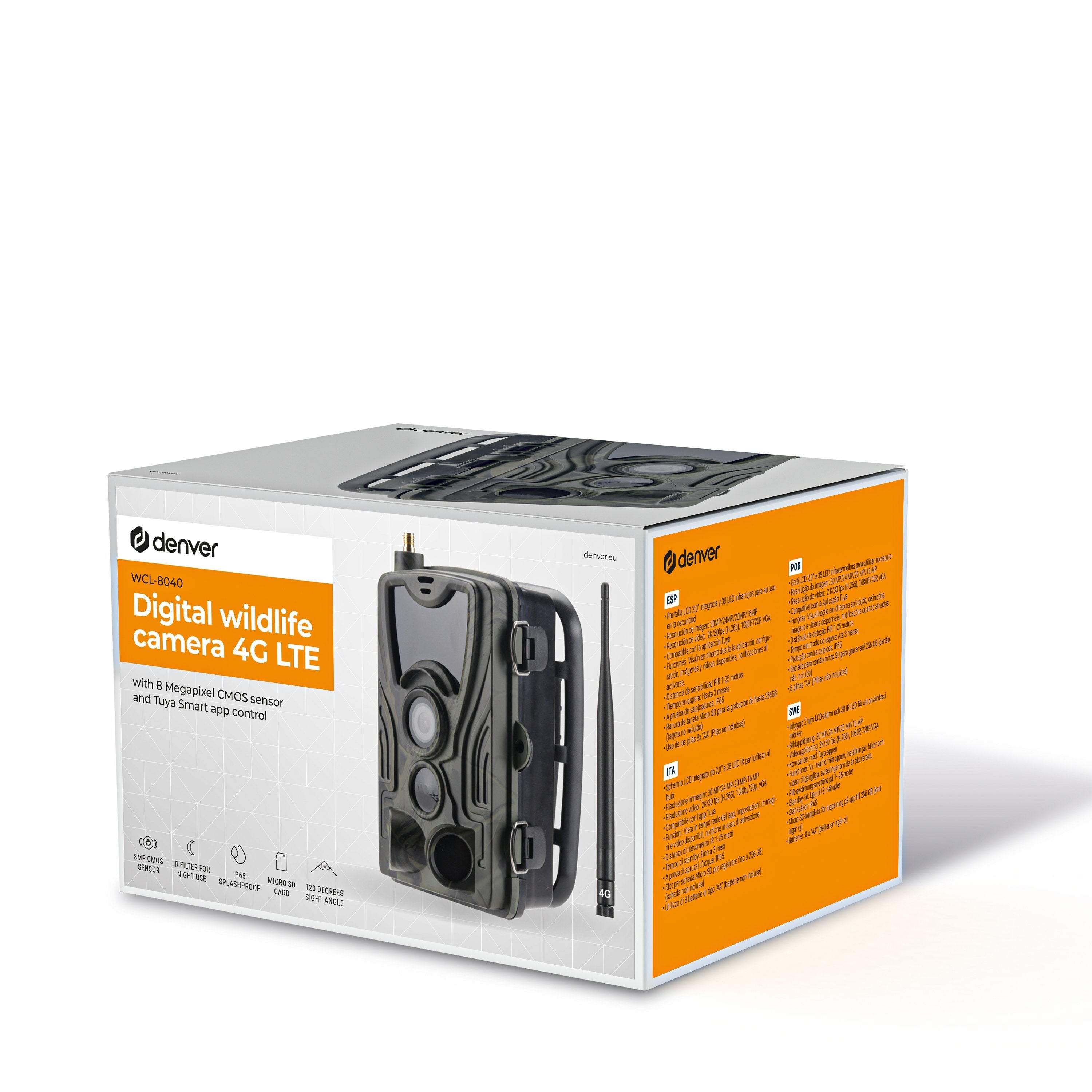 Cámara De Rastreo Denver Wcl-8040