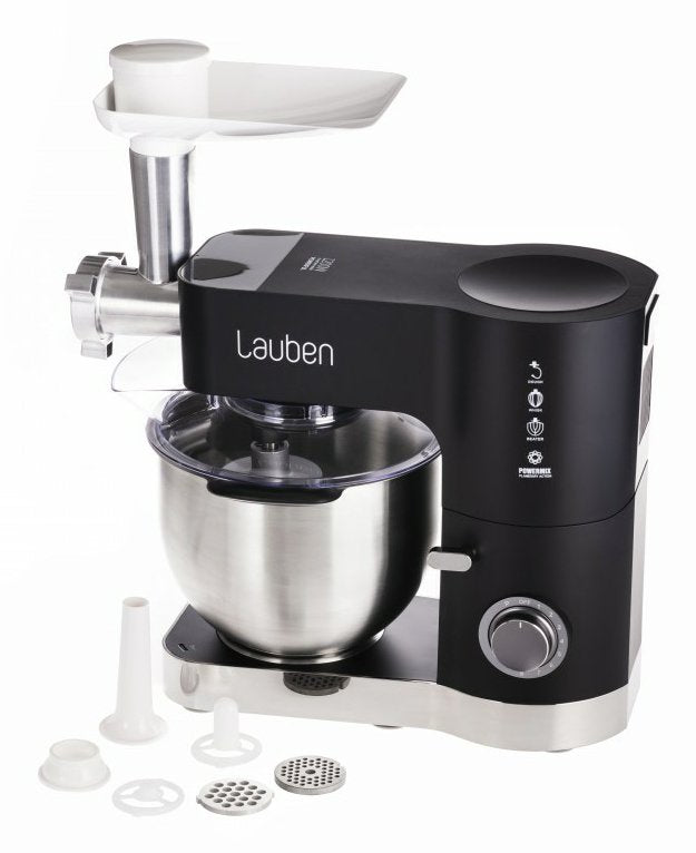 Robot De Cocina Lauben Lbnkm1200bc 1200 W 5,5 L Negro, Acero Inoxidable