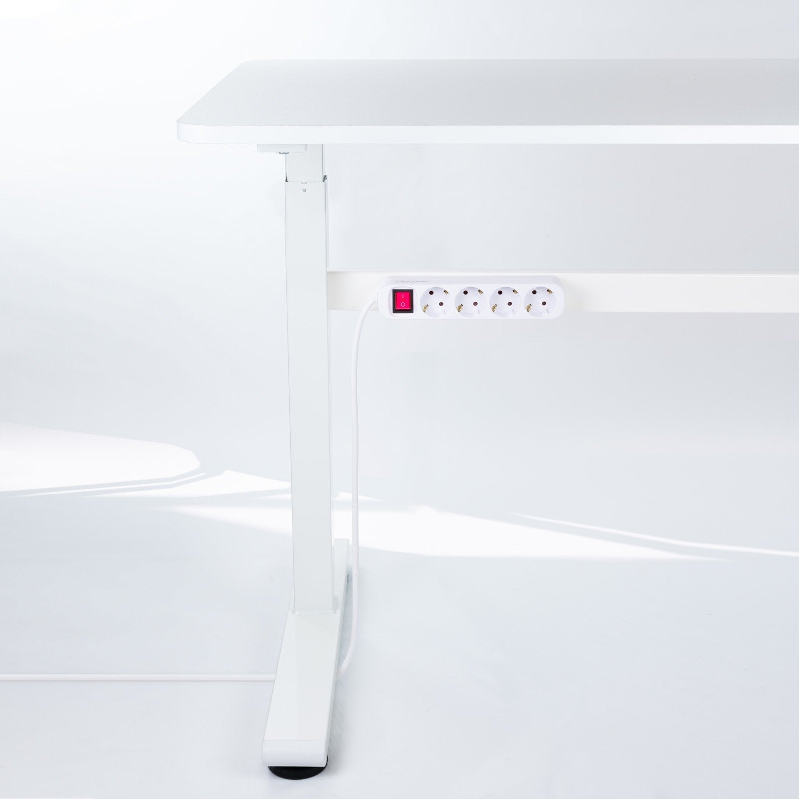 Nanocable Regleta 3 Tomas Interruptor 1.4m - Blanco