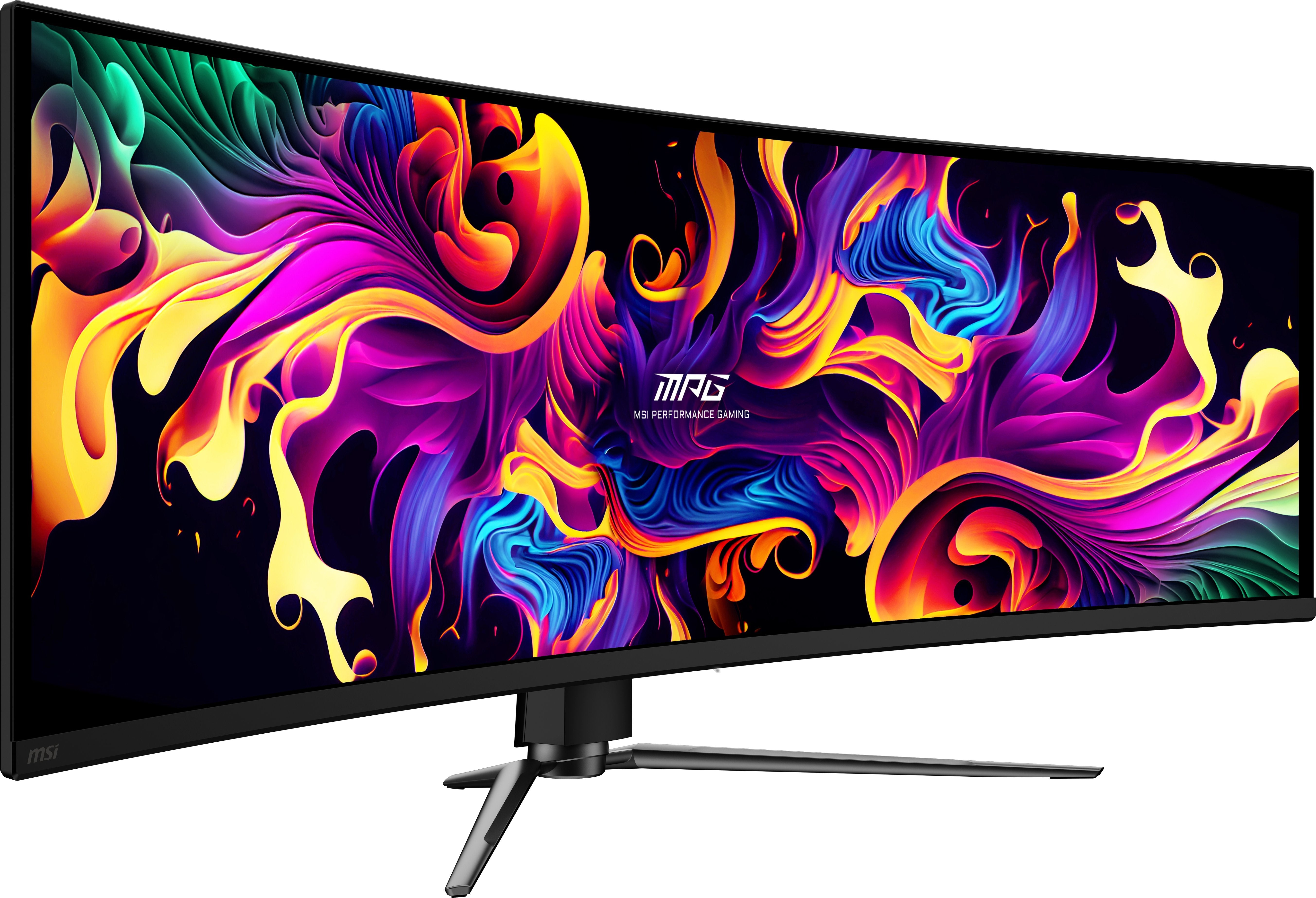Monitor Msi Mpg 491cqp Qd-Oled (49") 5120 X 1440 Pixeles Dqhd Qdoled Negro