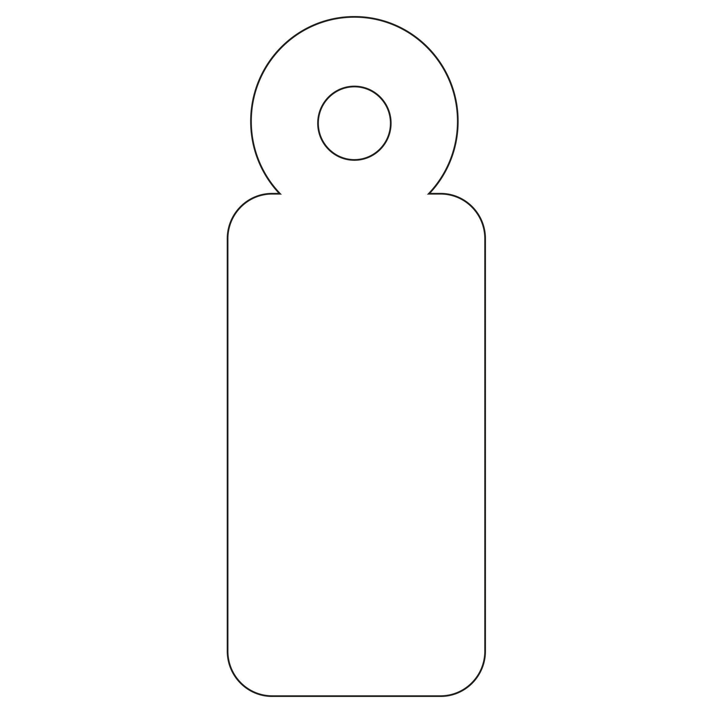 Apli Caja 1000 Etiquetas Colgantes Con Hilo 11x29mm Blanco