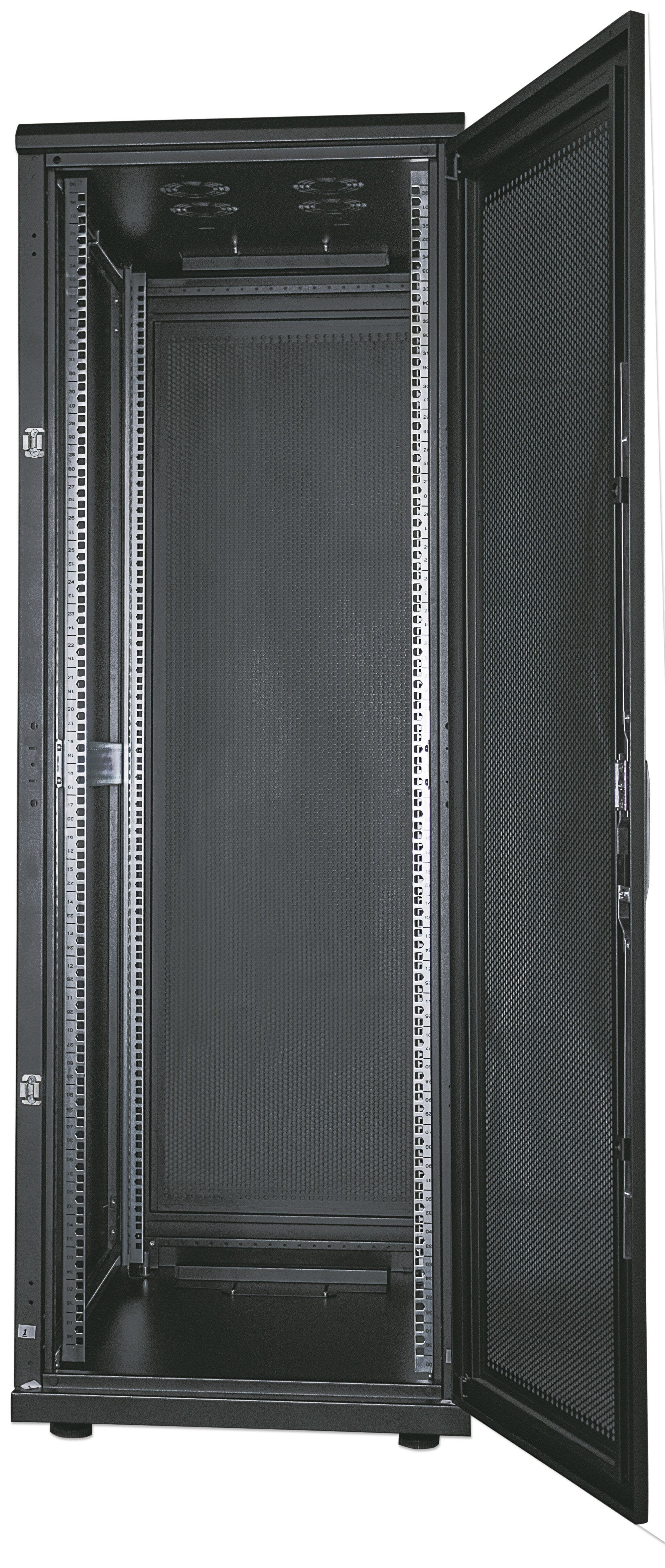 Armario Rack Intellinet 713269 42u Rack O Bastidor Independiente Negro