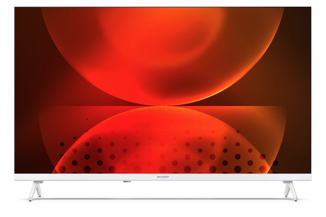 Sharp 32fh2ew Sin Marco Android Hd Ready De 32" (81 Cm), Asistente De Google, Blanco