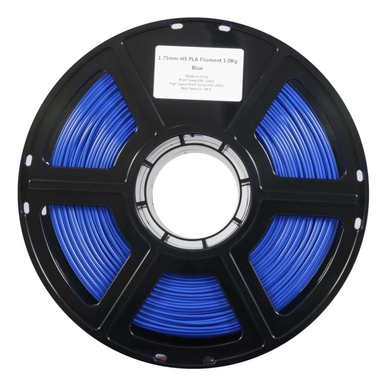 Pla High Speed 1,75mm Azul 1kg