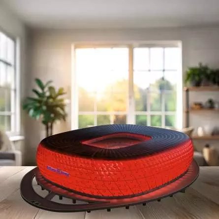 Ravensburger 3d Puzzle Iconics: Allianz Arena - Mit Licht (216 Teile) 12008033