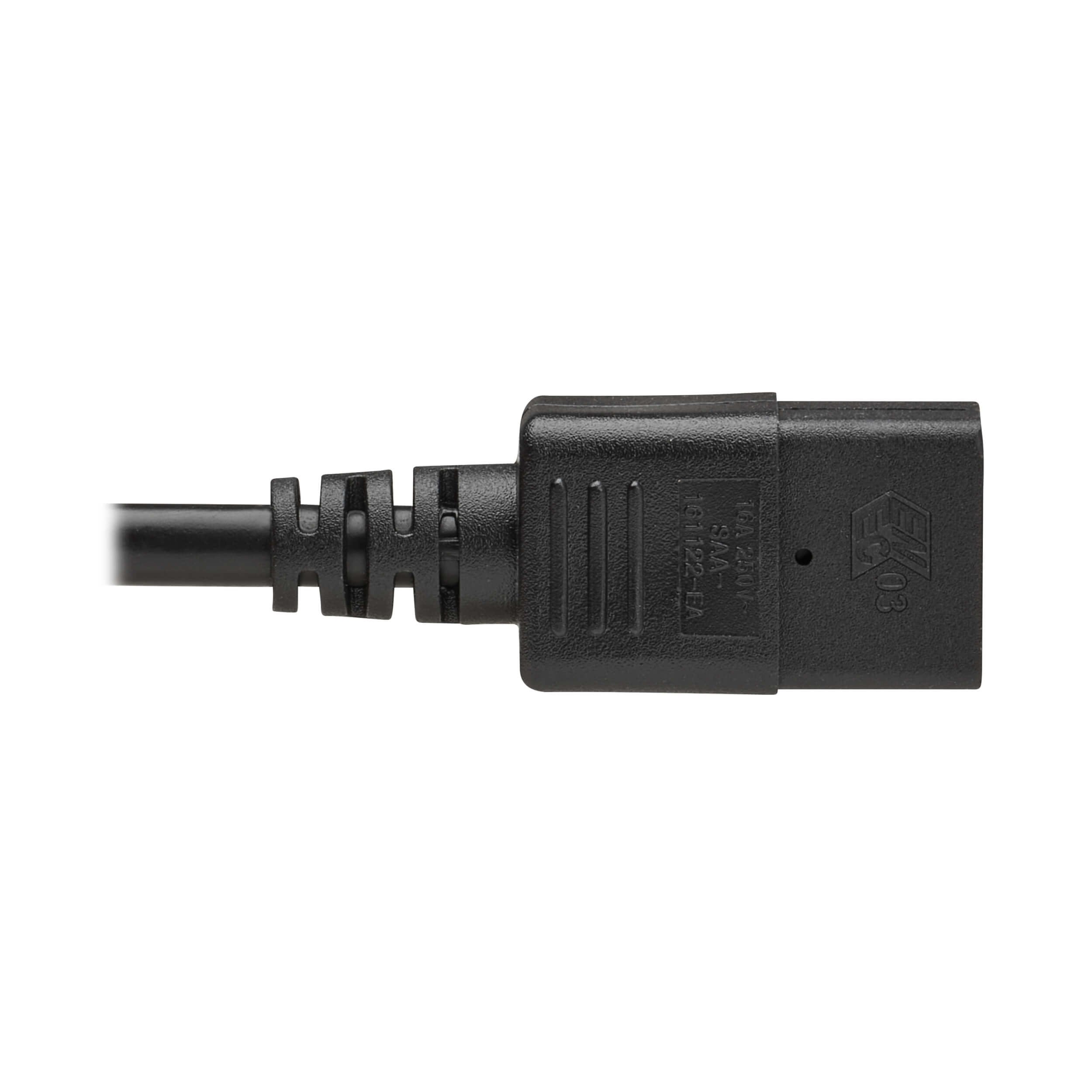 EAN 37332281036 - Eaton P036-03M-EU cable de transmisión Negro 3 m IEC C20 IEC C19 imagen 5