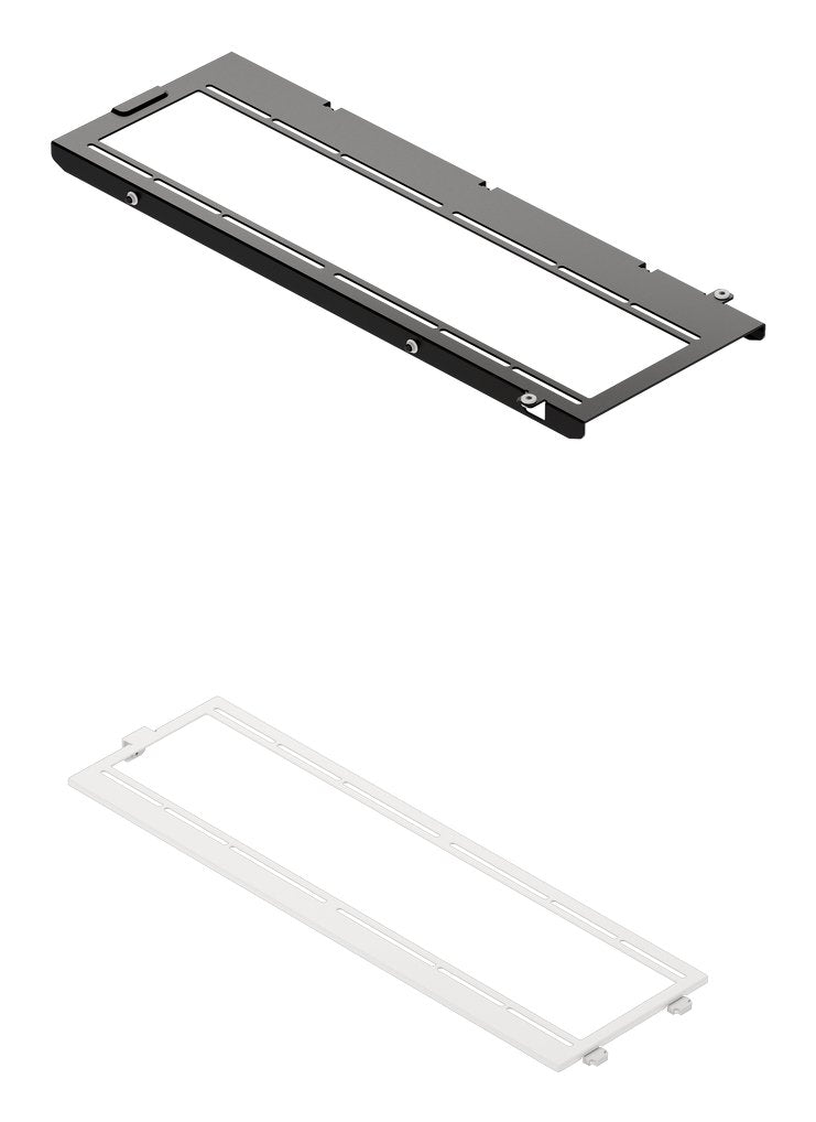 Havn Hs 420 Fan Brackets Para 360 Mm Radiatoren - Negro
