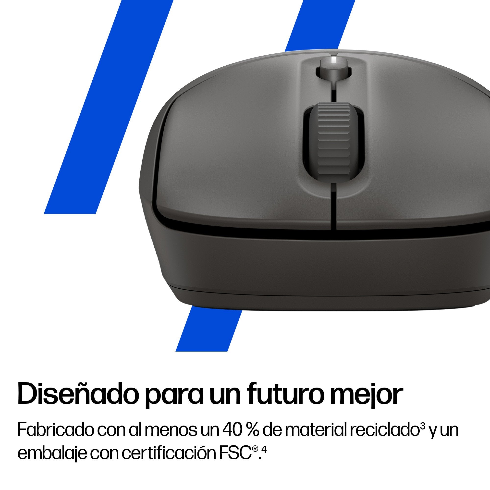 Hp 405 Quiet Raton Inalambrico Silencioso - Sensor Multi-Superficie 6000 Dpi - 5 Botones - 2.4ghz Y Bluetooth - Color