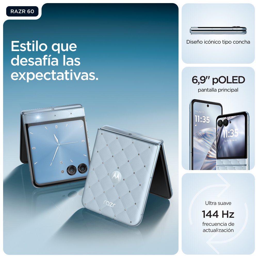 Motorola Razr60 + Buds Loop Bundle Swarovski Edtition