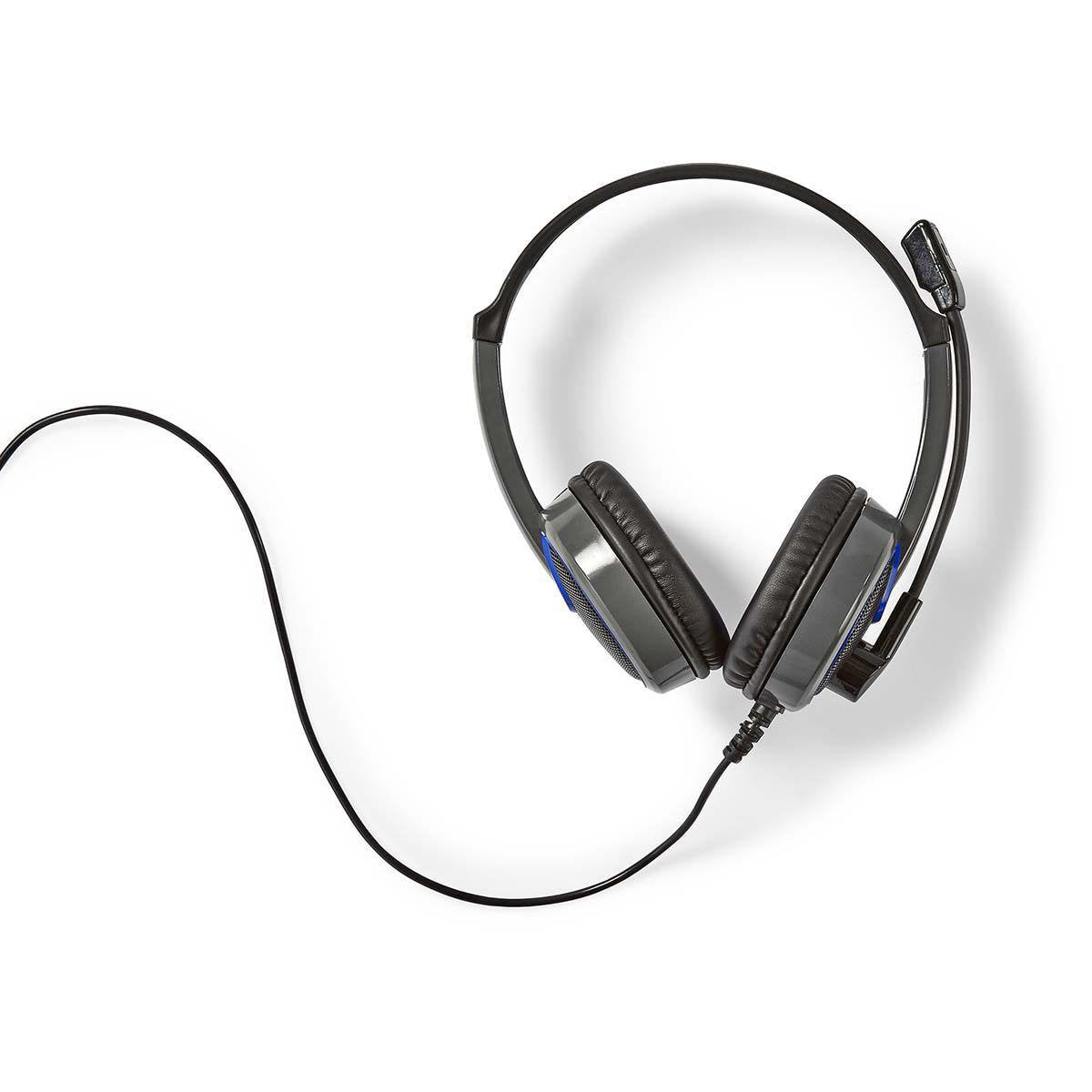 EAN 5412810270354 - Nedis GHST200BK auricular y casco Auriculares Alámbrico Diadema Juego Negro imagen 3