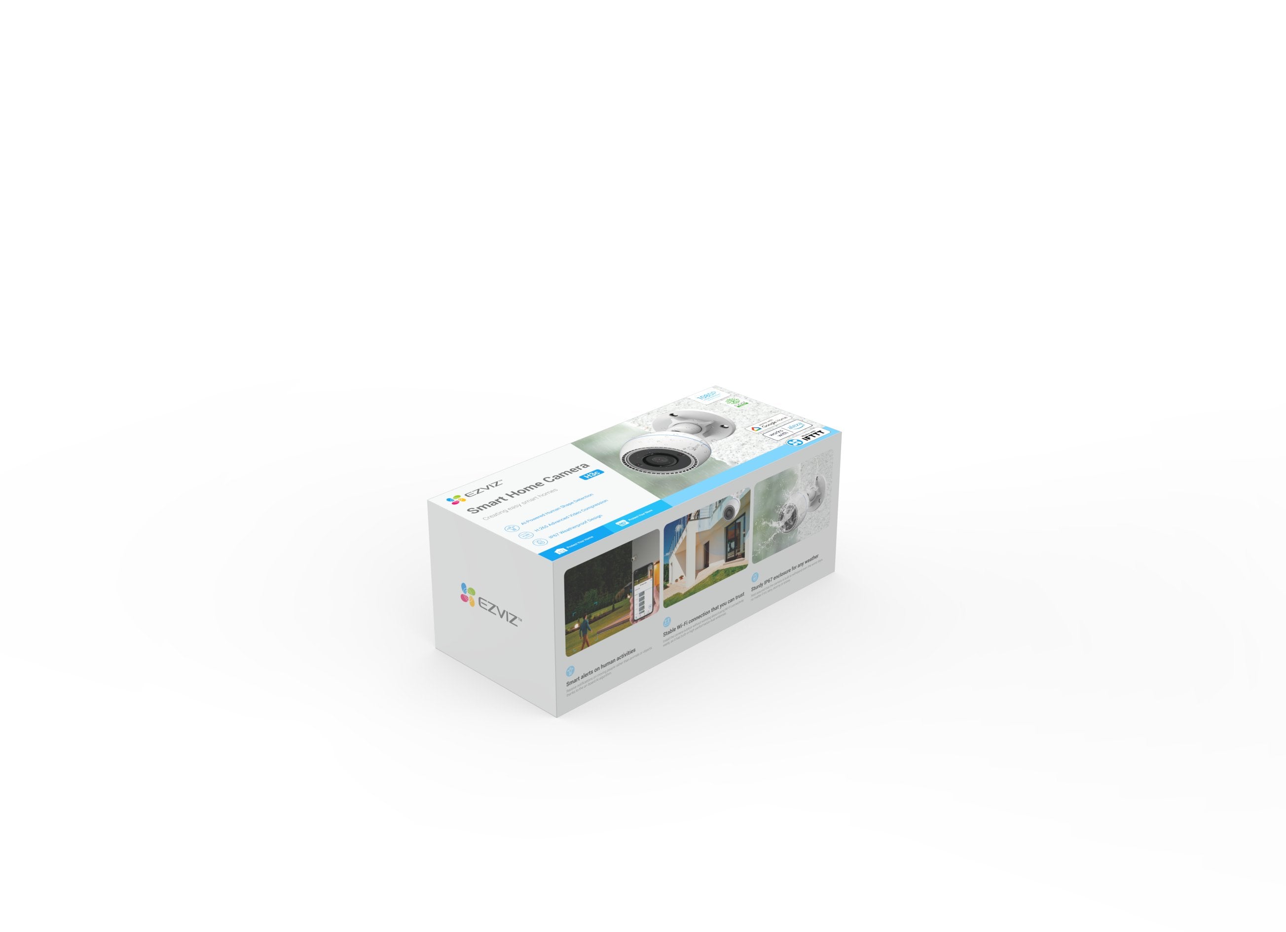 EAN 6941545614731 - EZVIZ H3c Bala (forma) Cámara de seguridad IP Exterior 1920 x 1080 Pixeles Pared imagen 14