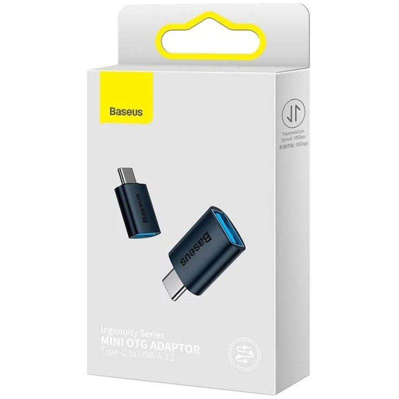 Adaptador Usb-C A Usb-A Baseus Ingenuity Zjjq000001 Usb 2.0 Negro