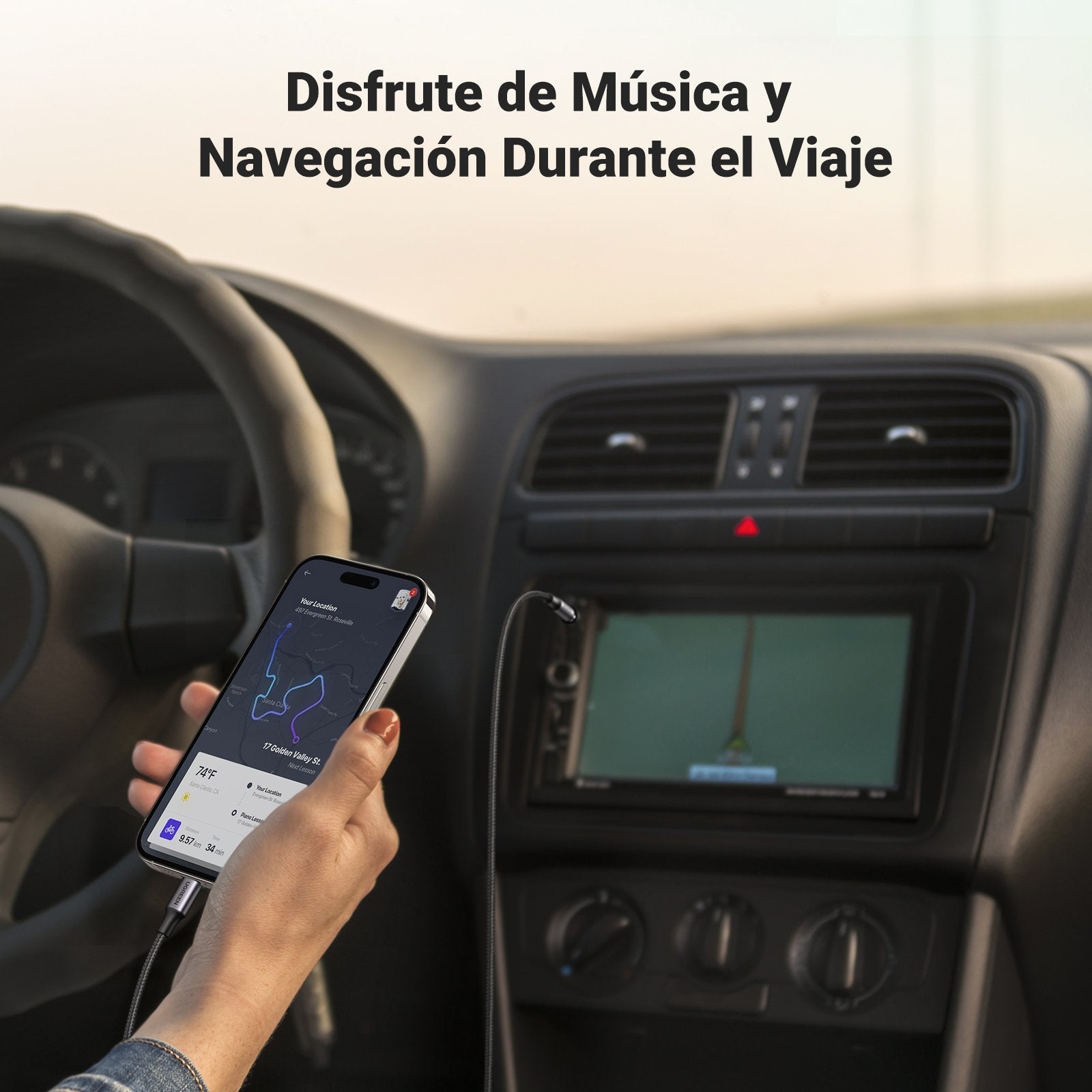 Ugreen Lightning To 3.5mm Adapter Cable 1m