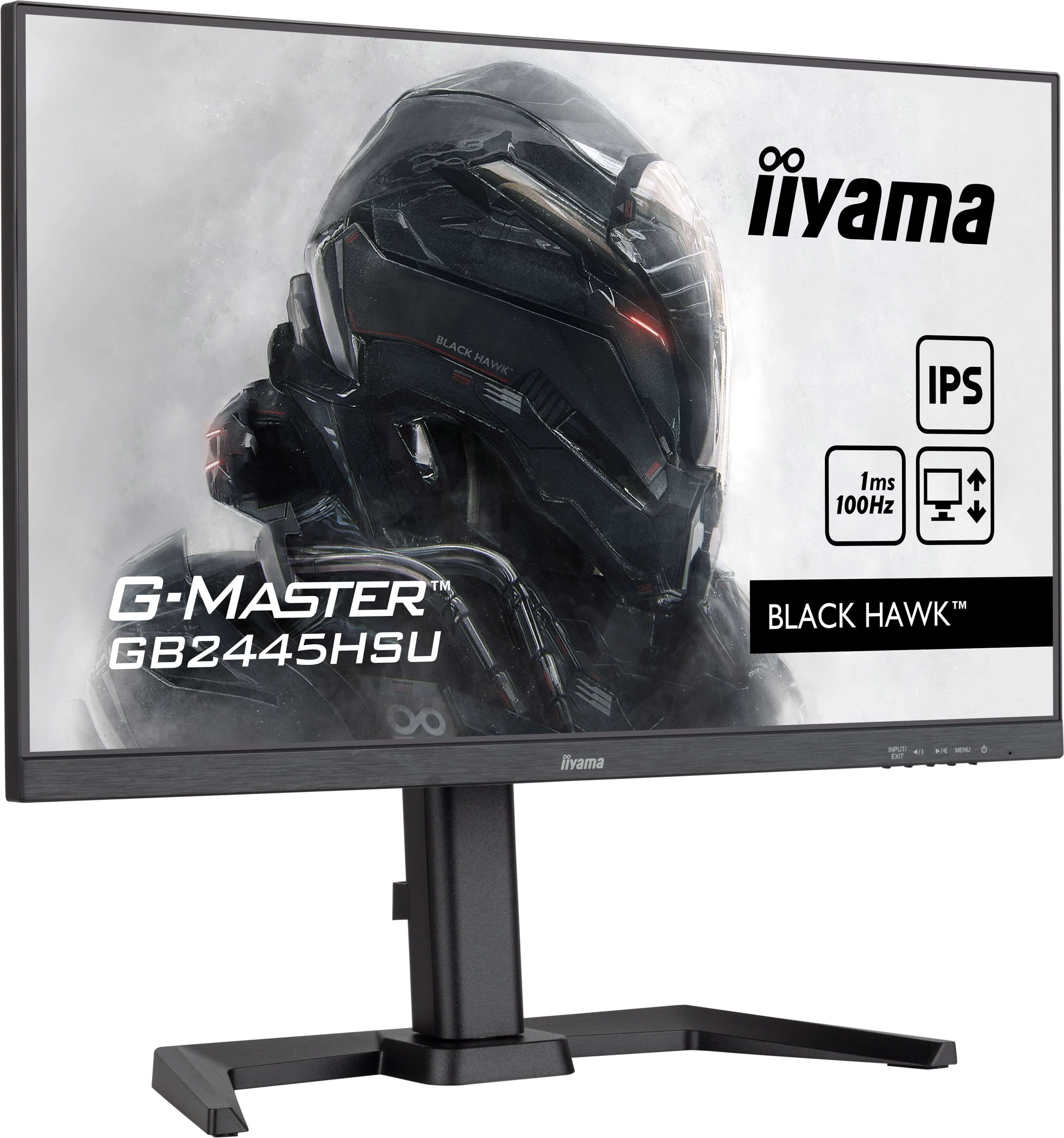 EAN 4948570124718 - iiyama G-MASTER GB2445HSU-B2 pantalla para PC 60,5 cm (23.8") 1920 x 1080 Pixeles Full HD LED Negro imagen 3
