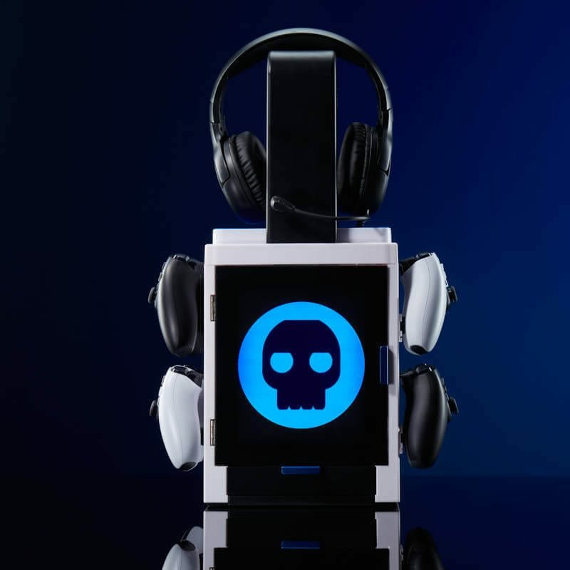 Soporte De Accesorios Para Casilleros Gaming Numskull - Logotipo De Numskull