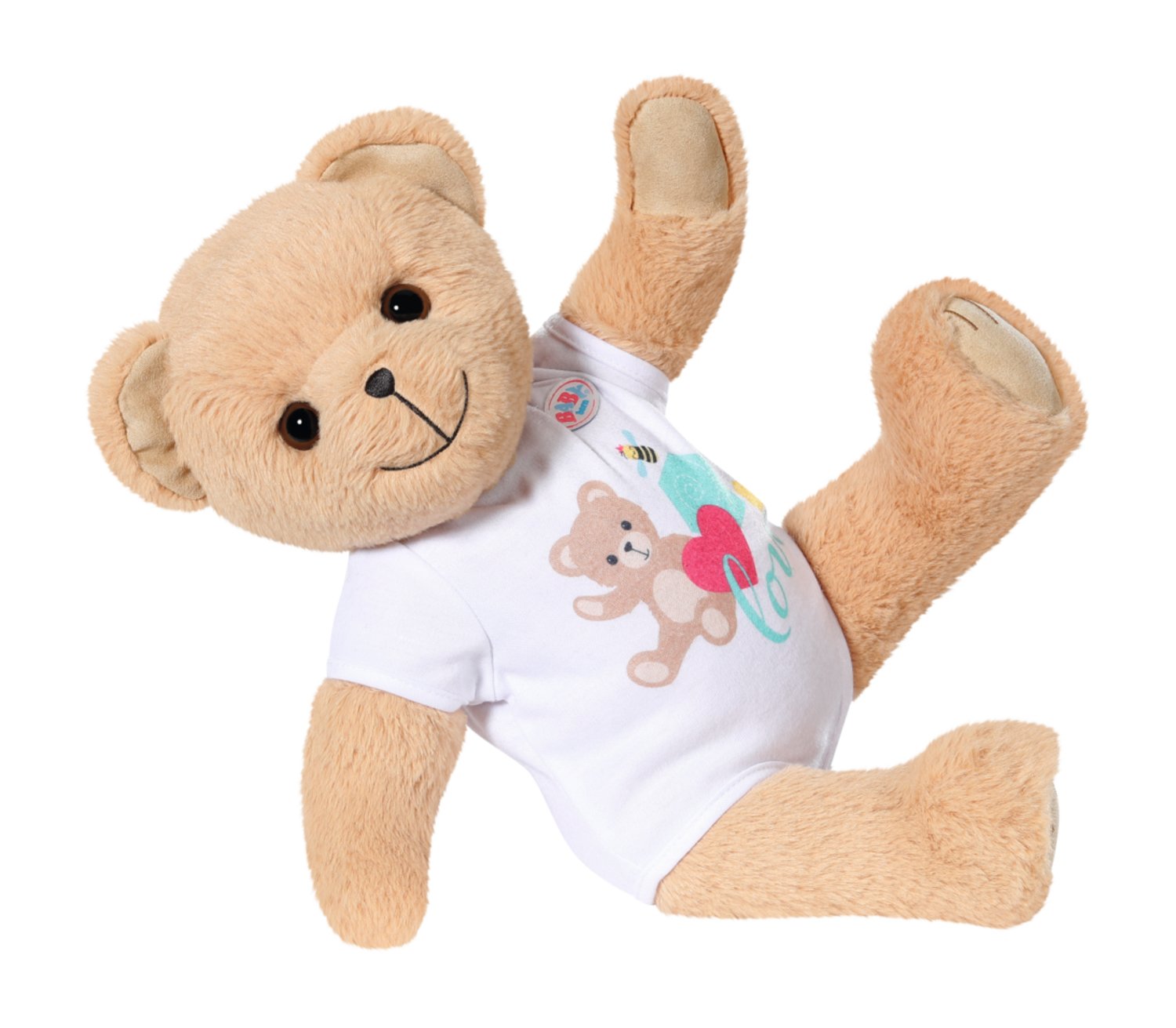 Muñeco Peluche Osito Blanco Baby Born 36cm