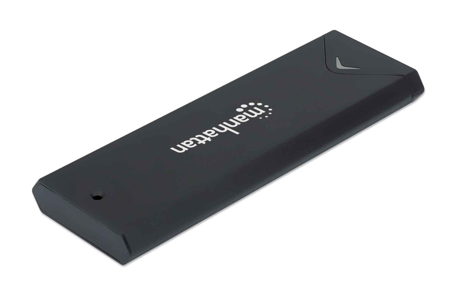 EAN 0766623130530 - Manhattan 130530 caja para disco duro externo Caja externa para unidad de estado sólido (SSD) Negro M.2 imagen 3