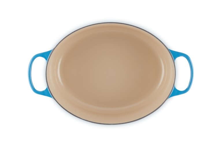 Le Creuset 21178312202430 Signature Gusseisen-Bräter Con Deckel, Ø 31 Cm, Aare