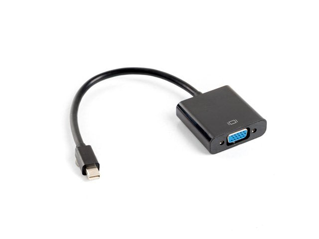 Lanberg Adaptador Mini Displayport Cable 20cm Macho A Vga Hembra Ad-0006-Bk Resolucion Hasta 1080p- Compat. Apple Thunderbolt