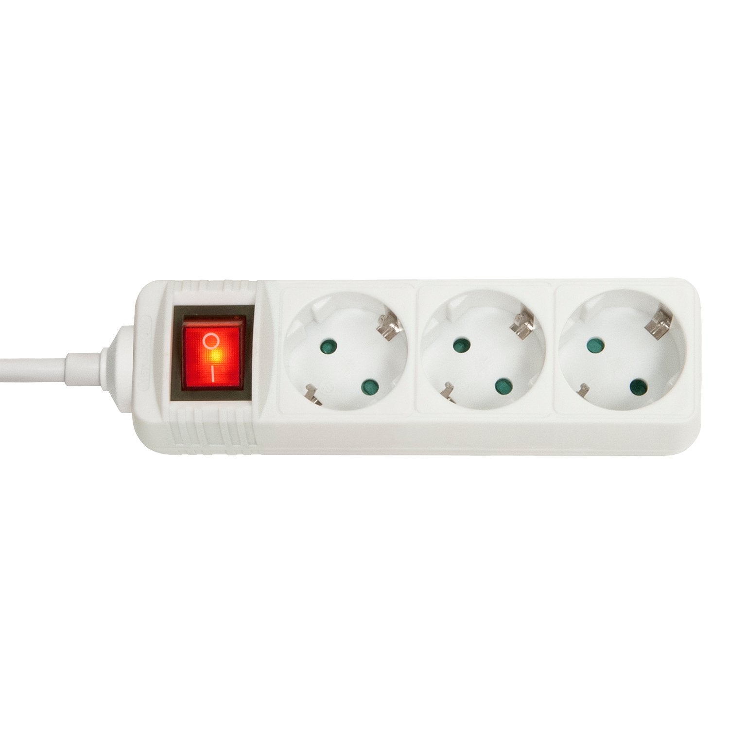 Lindy 73101 Regleta Power Extension 3 Ac Outlet(S) Indoor White