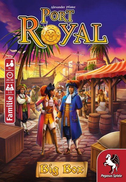Pegasus Port Royal Big Box, Juego De Cartas 18148g