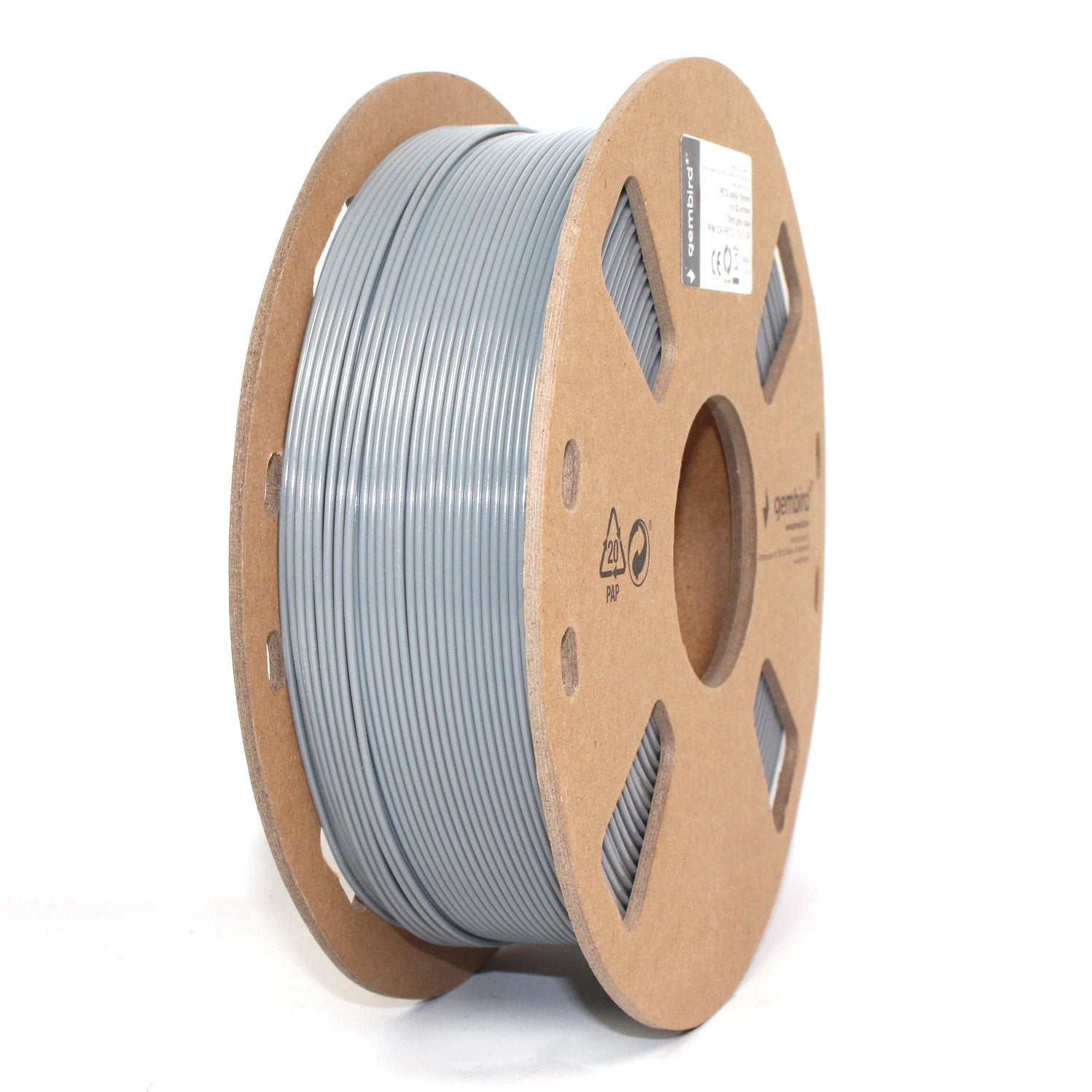 EAN 8716309090827 - Gembird 3DP-PETG1.75-01-GR material de impresión 3d Polietileno tereftalato glico (PETG) Gris 1,45 kg imagen 2