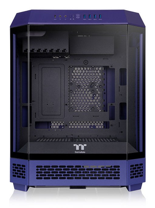 Thermaltake The Tower 600, Caja Violeta, Vidrio Templado X 3 Ca-1z1-00mnwn-00