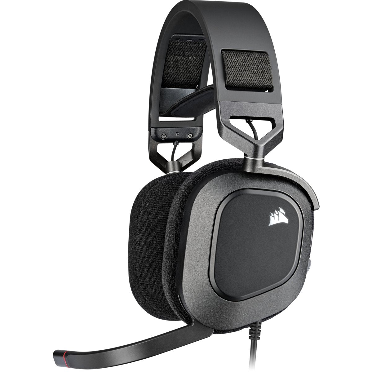 EAN 0840006644484 - Corsair HS80 RGB USB Auriculares Alámbrico De mano Juego Carbono imagen 2