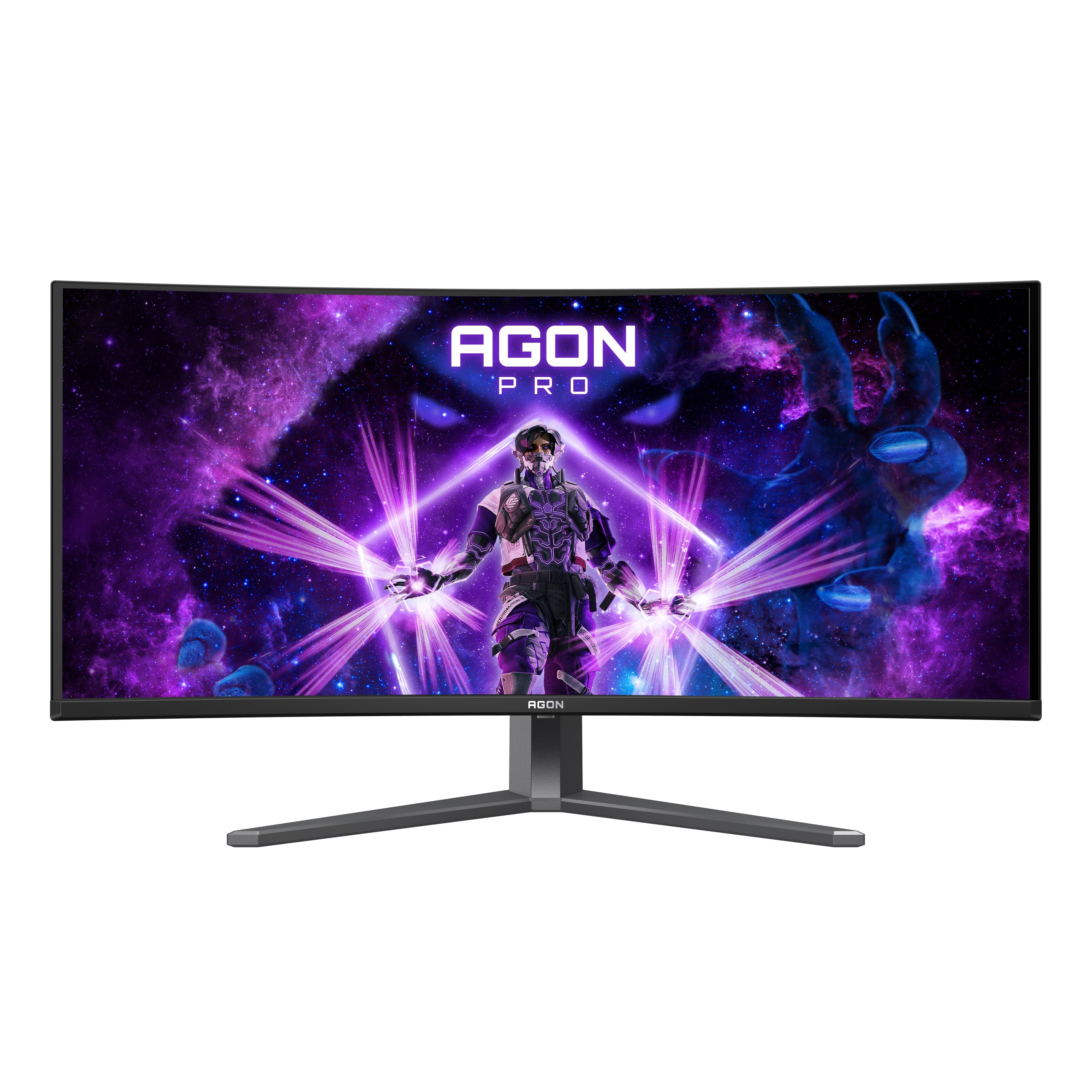 EAN 4038986112444 - AOC AGON PRO AG346UCD pantalla para PC 86,4 cm (34") 3440 x 1440 Pixeles Wide Quad HD QD-OLED Negro, Gris imagen 3