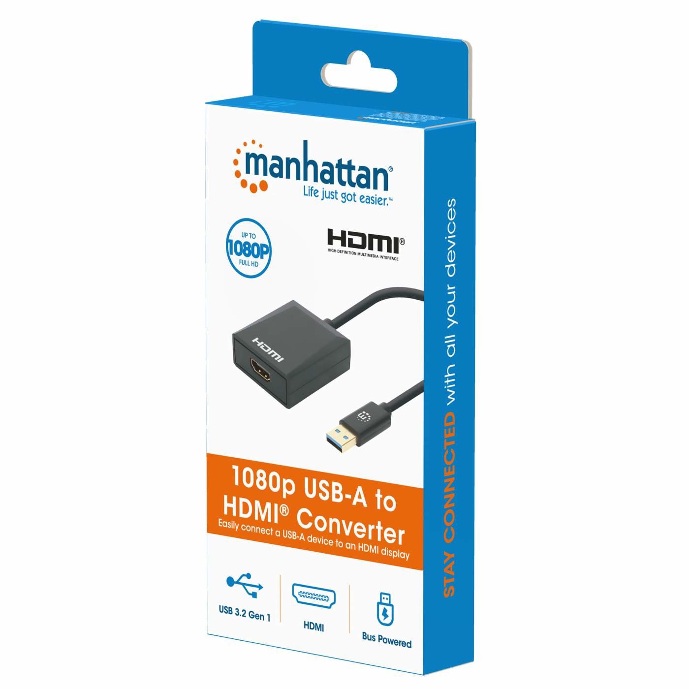 EAN 0766623153690 - Manhattan 153690 base para portátil y replicador de puertos Alámbrico USB 3.2 Gen 1 (3.1 Gen 1) Type-A Ne imagen 7