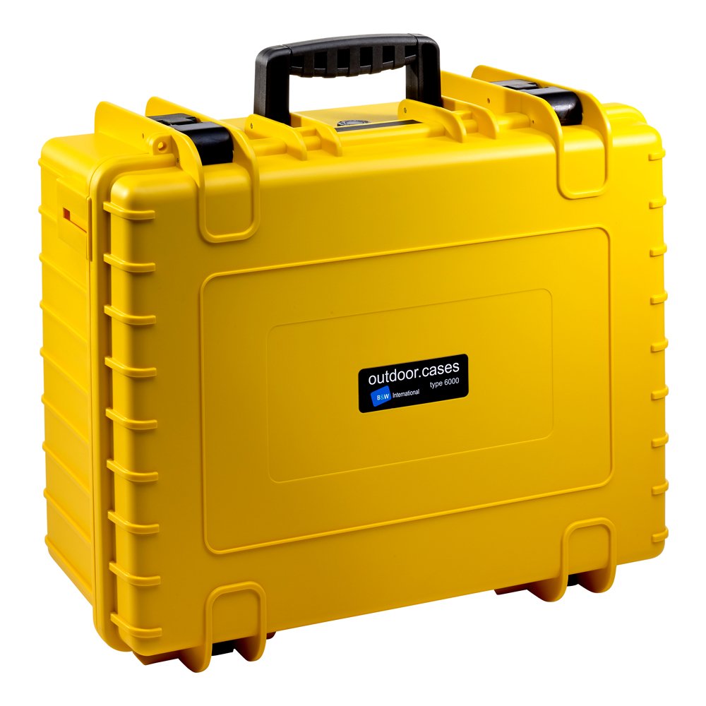 B&W Type 6000 Estuche Duro Amarillo