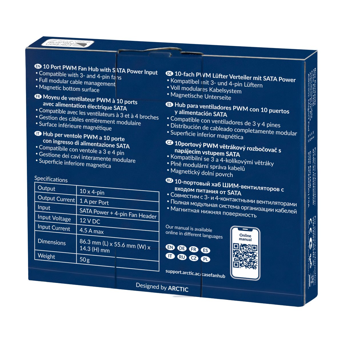 EAN 0840033400404 - ARCTIC Case Fan Hub imagen 9