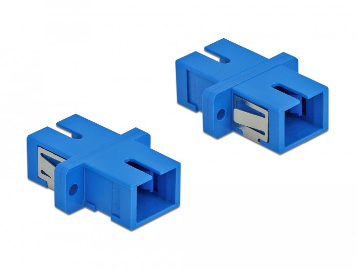Delock 85990 Conector De Fibra Óptica Sc Hembra/Hembra