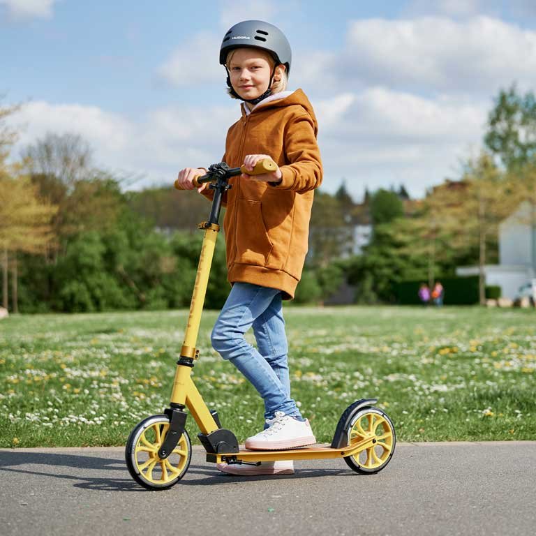 EAN 4005998144541 - HUDORA Up 200 Universal Patinete clásico Amarillo imagen 3