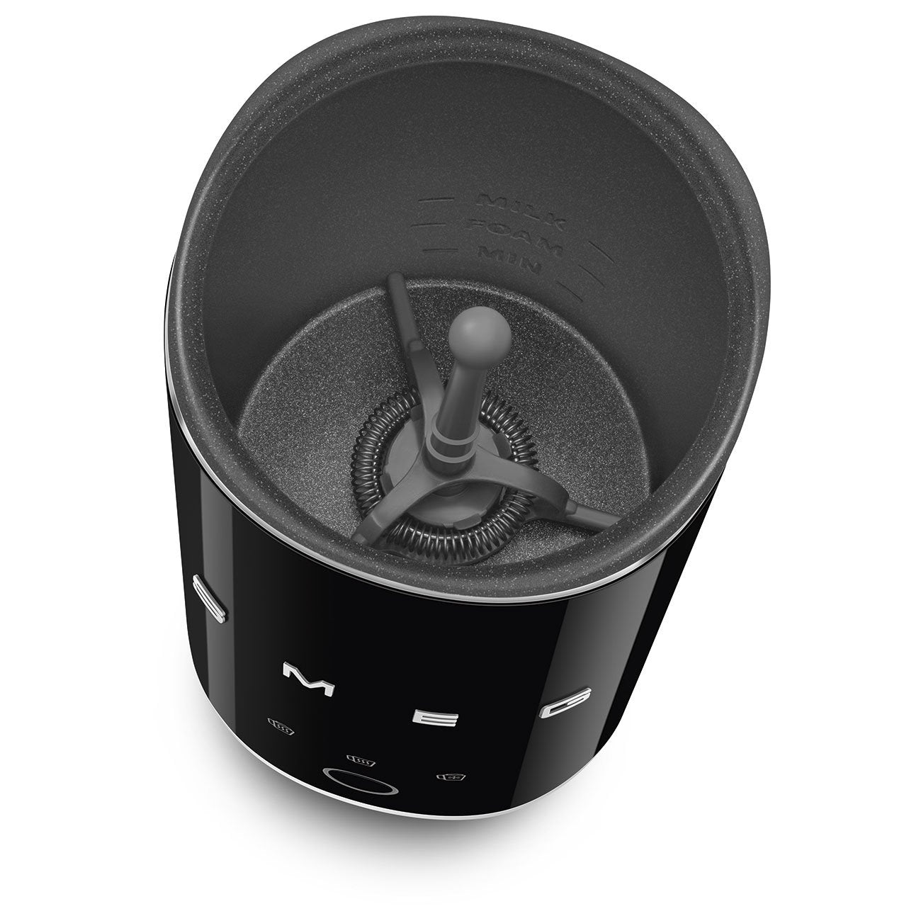 EAN 8017709353155 - Smeg MFF02BLEU espumador o calentador de leche Calentador/espumador de leche automático Negro imagen 8
